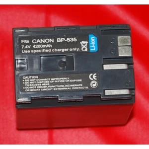 Batería compatible Canon BP-535 para videocámaras Canon - Alta capacidad y fiabilidad