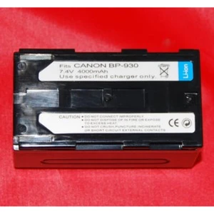 Batería compatible Canon BP-930 para videocámaras y cámaras digitales