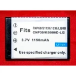 Batería compatible Casio NP-30 - Recambio Li-Ion 3.6V 1150mAh para cámaras