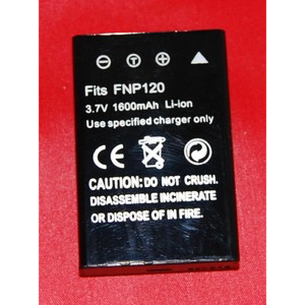 Batería compatible Fuji NP-120 para cámaras digitales Fuji, Pentax y Ricoh