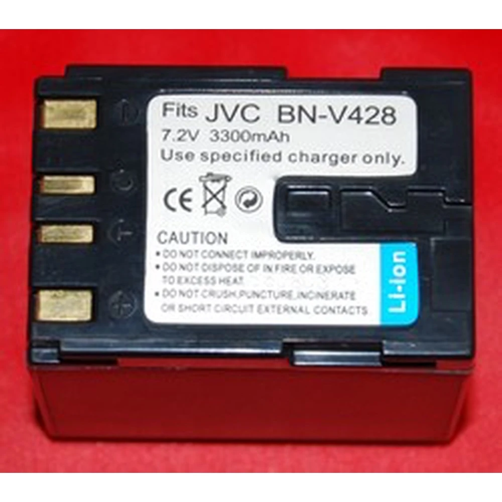 Batería compatible JVC BN-V428 7.2V 3300mAh para cámaras JVC