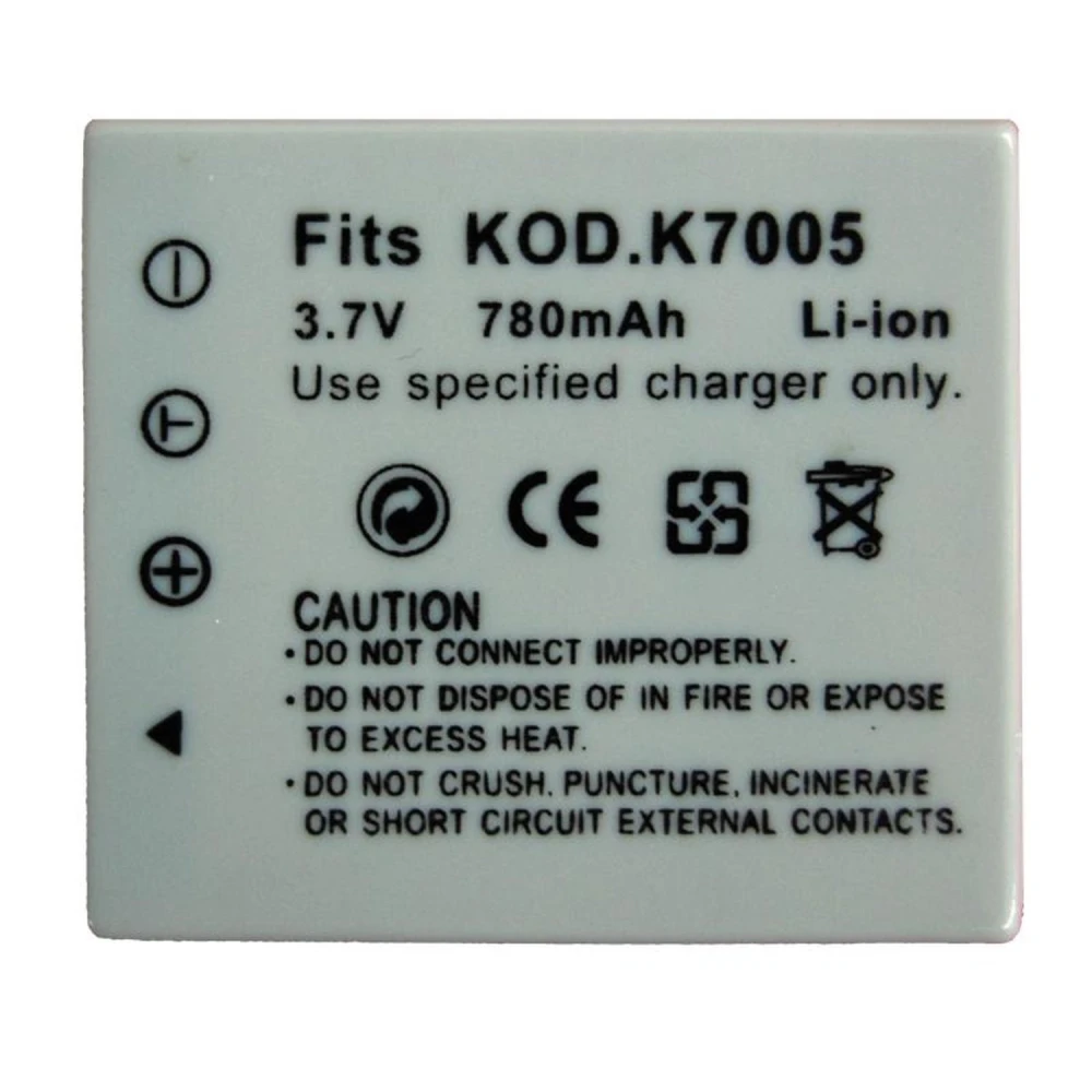 Batería compatible Kodak KLIC-7005/Np40fu para cámaras digitales