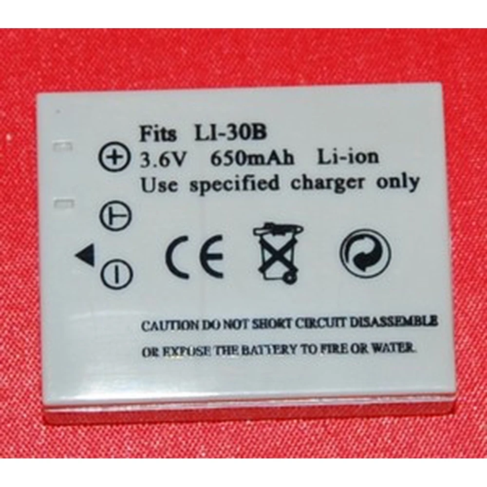 Batería compatible Olympus LI-30B para cámaras digitales Olympus