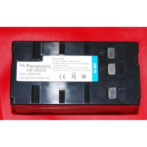 Batería compatible Panasonic VBS-2E 6V 4000mAh para cámaras digitales