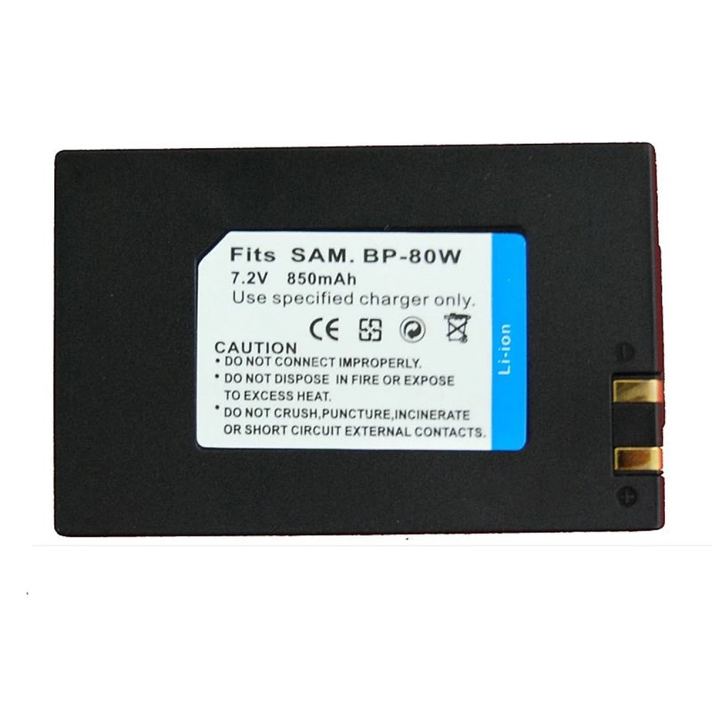 Batería compatible Samsung SB-BP80W para cámaras Samsung de alta calidad
