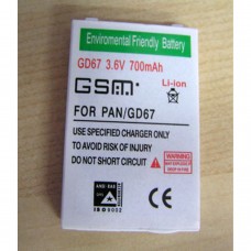 Bateria Li-Ion 700 Mah Panasonic Gd67/Gd68