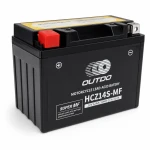 Batería Moto AGM 12V 12Ah OUTDO HCZ14S-MF - Compatible Yuasa YTZ14S(-BS) / GTZ14S / ETZ14S