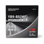 Batería Moto AGM 12V 9Ah OUTDO YB9-BS(MF) - Compatible Yuasa YB9-B / GS GM9Z-3B-1 / GS YB9-B / 12N9-4B-1 (flooded)