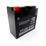 Batería Moto AGM 12V 12Ah OUTDO YT14B-4(MF) - Compatible Yuasa YT14B-BS / GT14B-BS / GT14B-4 / ETZ14B-BS / ET14B-4