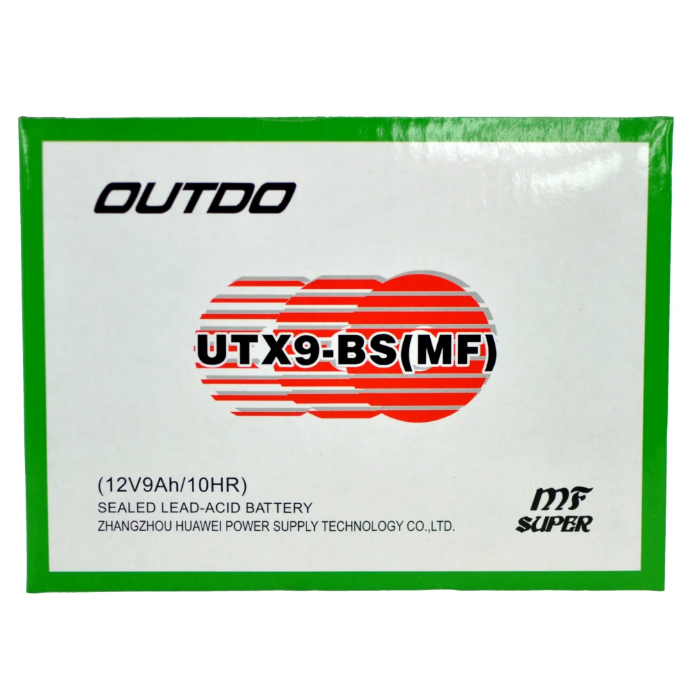 Bateria Moto UTX9A YTX9-BS Gel de Alto Rendimiento y Larga Duración