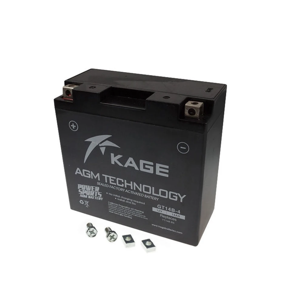 Bateria Moto YT14-B4 Gel - Bateria de Gel para Motos de Alto Rendimiento y Larga Duración