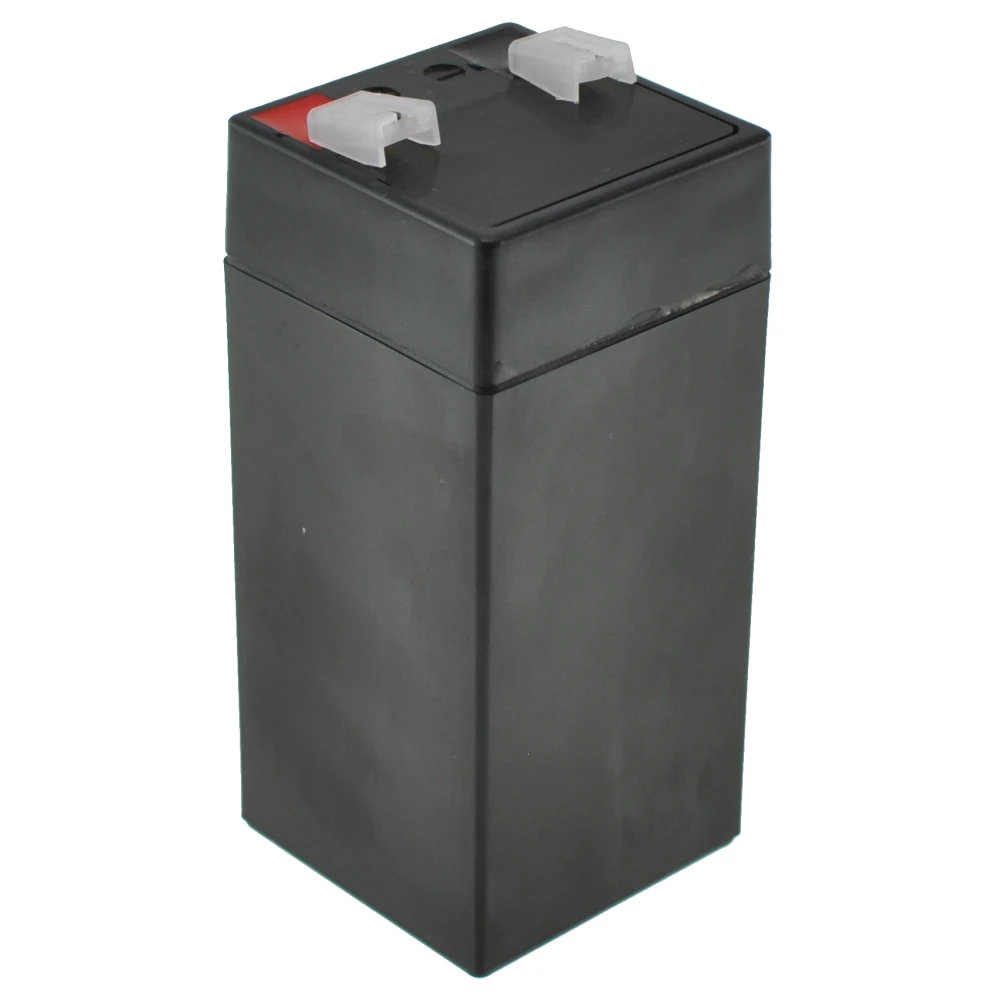 Batería plomo SY4-4 recargable 4V4Ah con etiqueta de especificaciones