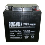 Batería plomo sellada recargable 12V 24Ah SY24-12 de Songyuan