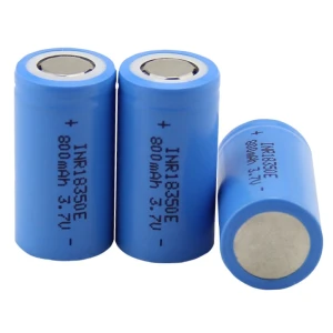 Bateria Recargable 18350 800mAh 3,7V Li-ion de alta calidad y durabilidad