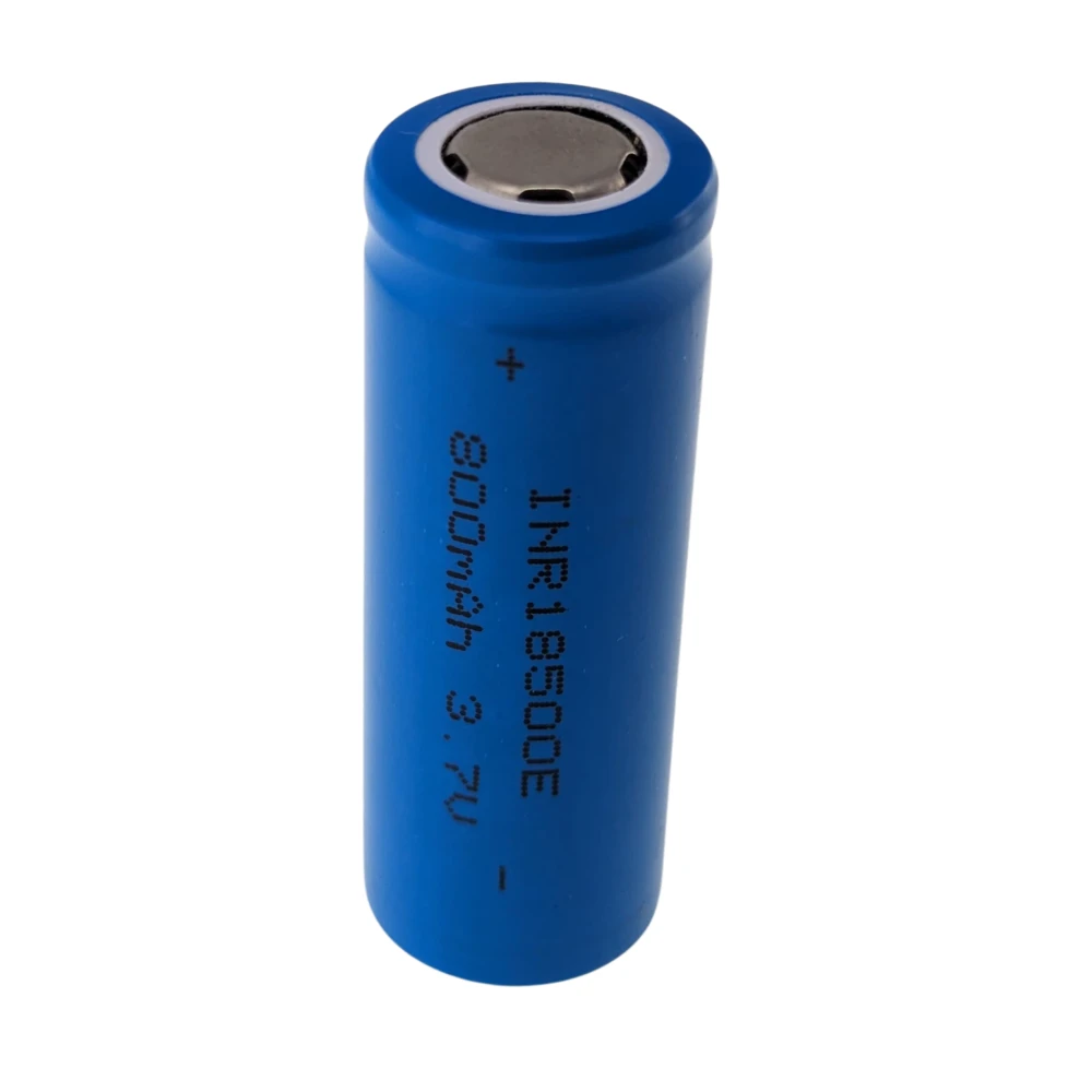 Bateria recargable 18500 800mAh 3.7V Li-Ion para dispositivos portátiles