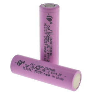 Batería recargable 18650 2000mAh 3,7V de litio Satkit