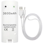 Batería recargable 3600mAh para mandos Wii - Potencia y duración
