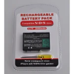 Batería recargable de ion-litio para NDS Lite 3.7V 1000mAh