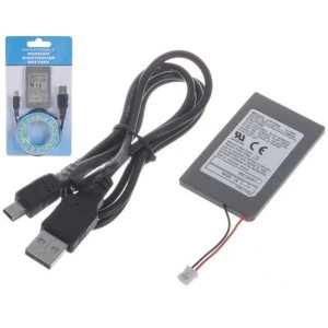 Batería recargable mando PS3 1800mAh con cable carga USB para PlayStation 3