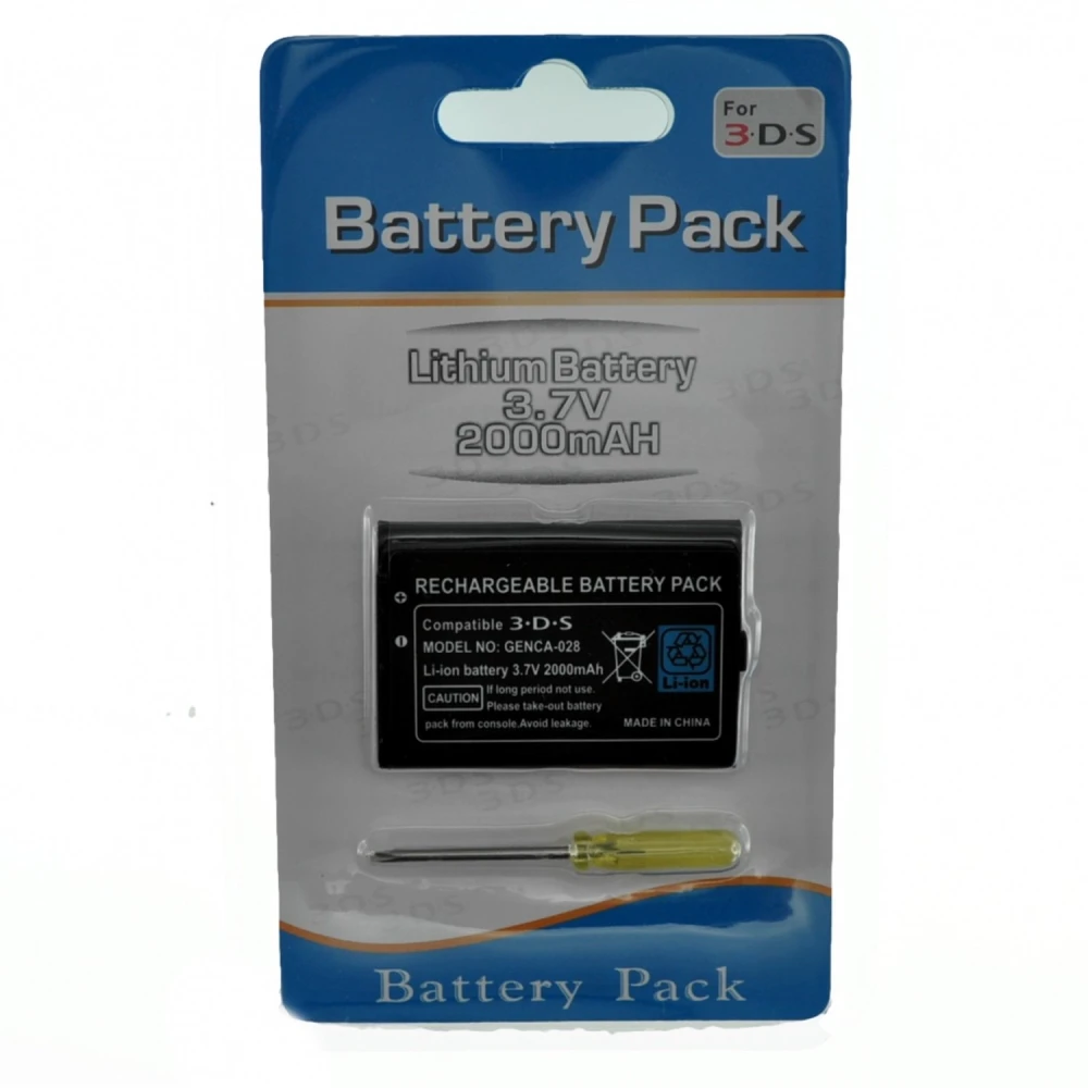 Batería recargable para Nintendo 3DS 3,7v 2000mah compatible y duradera