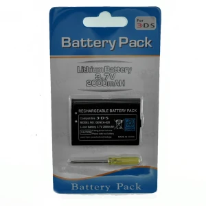 Batería recargable para Nintendo 3DS 3,7v 2000mah compatible y duradera