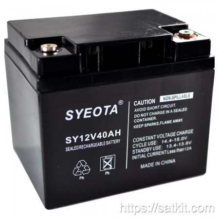 Bateria de chumbo em gel SY12V/40Ah SY40-12