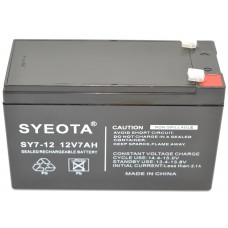 Lead  Battery 12v / 7ah Sy7-12, Np7-12, Fg20721, Lc-R127r2pg, Np7-12l