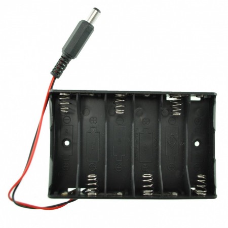 Battery holder (6xAA) ARDUINO  1.90 euro - satkit