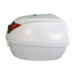 Baúl universal para moto 28L blanco - Porta casco Mod-YM-0807