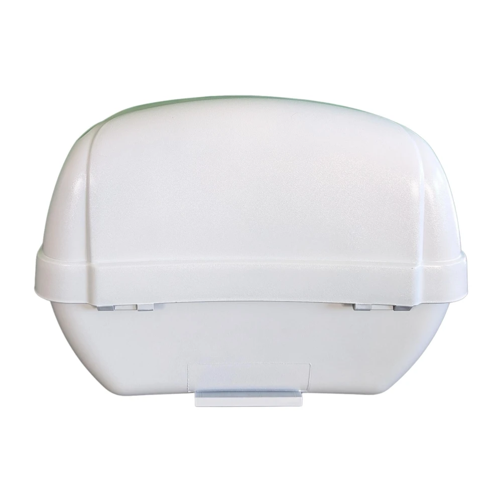 Baúl universal para moto 28L blanco - Porta casco Mod-YM-0807