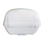 Baúl universal para moto 28L blanco - Porta casco Mod-YM-0807