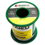 Bobina de estaño 0,2mm 100 gramos sin plomo para soldadura electrónica