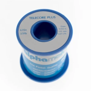 Bobina estaño 1 mm 400 gr Alpha para soldadura electrónica