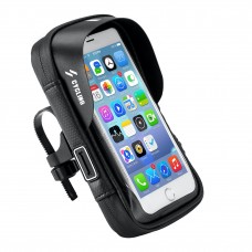 Mobile Phone Holder Bag Touch Screen Handlebar Bicycle Bag Bike Accessories 6 Inch