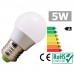 Led lamp E27 5W 6500k koud wit LED LIGHTS  3.00 euro - satkit