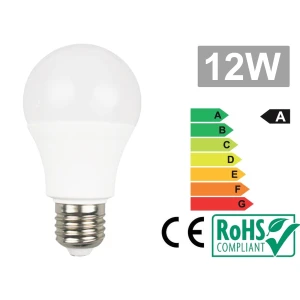 Bombilla Led E27 12W 6500K - Luz Blanca Brillante y Ahorro Energético