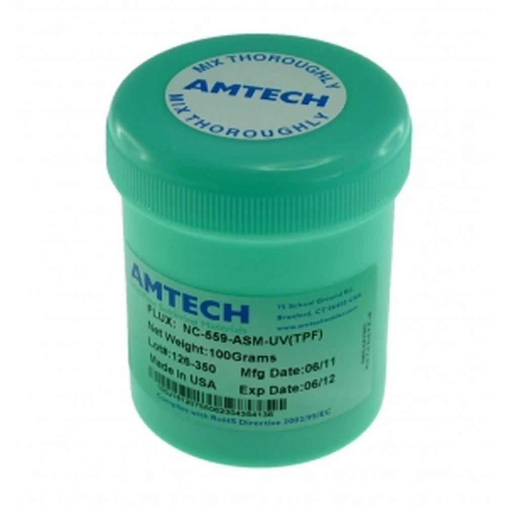 Bote 100cc Amtech NC-559-ASM-TPF(UV) solder flux original y fiable