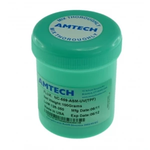 Bote 100cc Amtech NC-559-ASM-TPF(UV) solder flux original y fiable