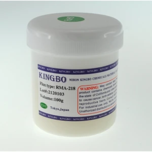 Bote 100gr Kingbo RMA-218 flux 100gr para soldadura y desoldadura