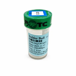 Bote bolas estaño sin plomo 0,30mm 250.000 unidades para soldadura BGA