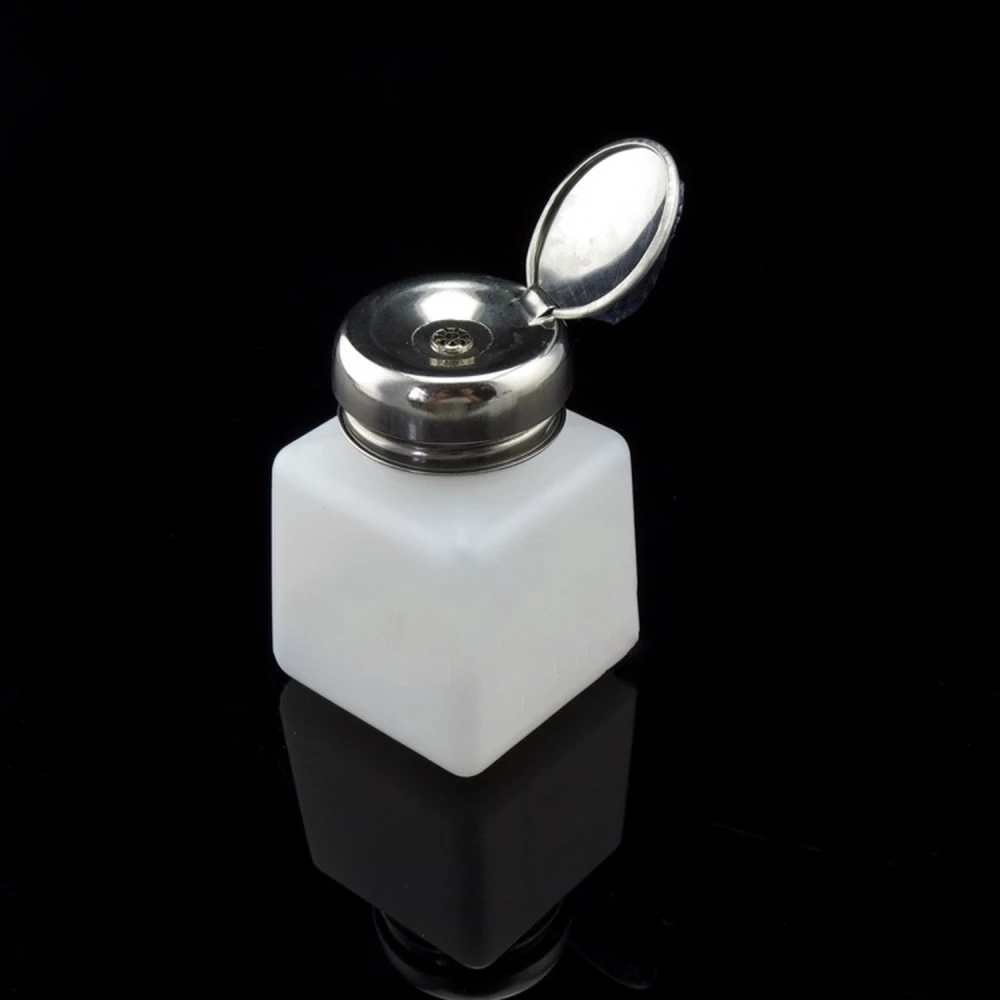 Bote dispensador alcohol 100ml para dosificar líquido limpiador y alcohol