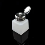 Bote dispensador alcohol 100ml para dosificar líquido limpiador y alcohol