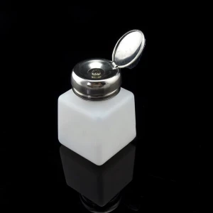 Bote dispensador alcohol 100ml para dosificar líquido limpiador y alcohol