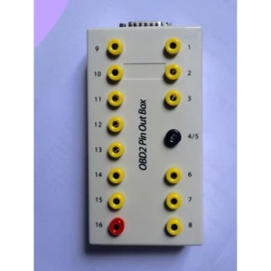 Breakout Box OBD2 Tester para diagnóstico y pruebas de pinout OBD2