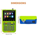 Buscador Satelites Freesat V8 Finder HD DVB-S / S2 portátil y preciso