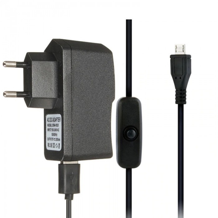 Micro USB 5V 2.5A Netzteil Ladegeräte Adapter für Raspberry Pi 3 Model B/ Pi 2 B 
