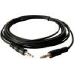 Cable audio 3.5mm macho a macho 1.5 metros con conectores dorados satkit