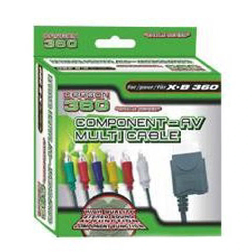 Cable Component AV Multi para Xbox 360 - Calidad de Video Superior