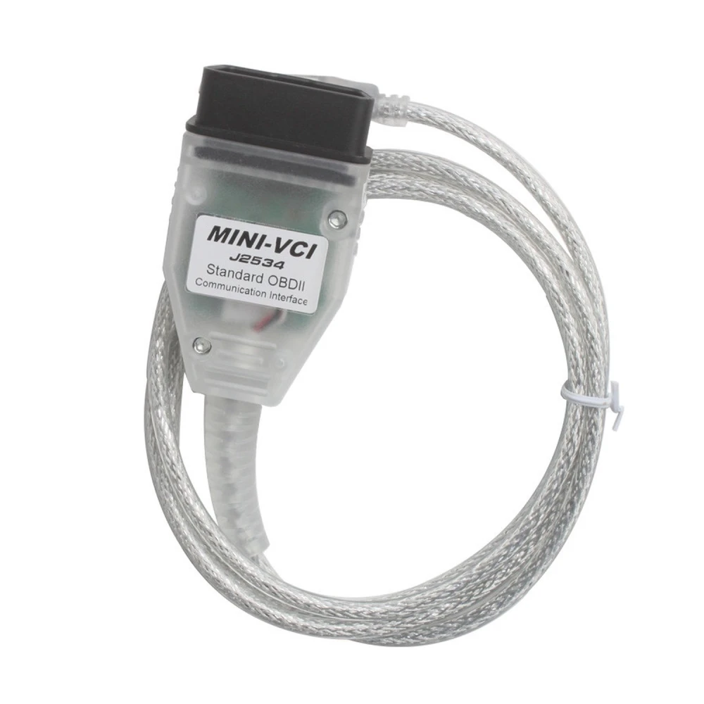 Cable diagnóstico mini VCI Toyota compatible con software OEM TIS