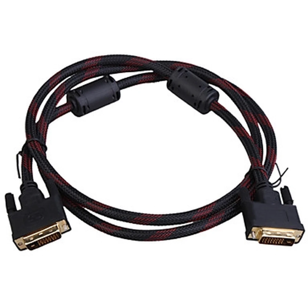 Cable DVI 1.5 metros reforzado de alta calidad y rendimiento satkit